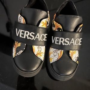 Toddler Versace shoes size 8